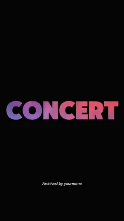 Concert Vlog