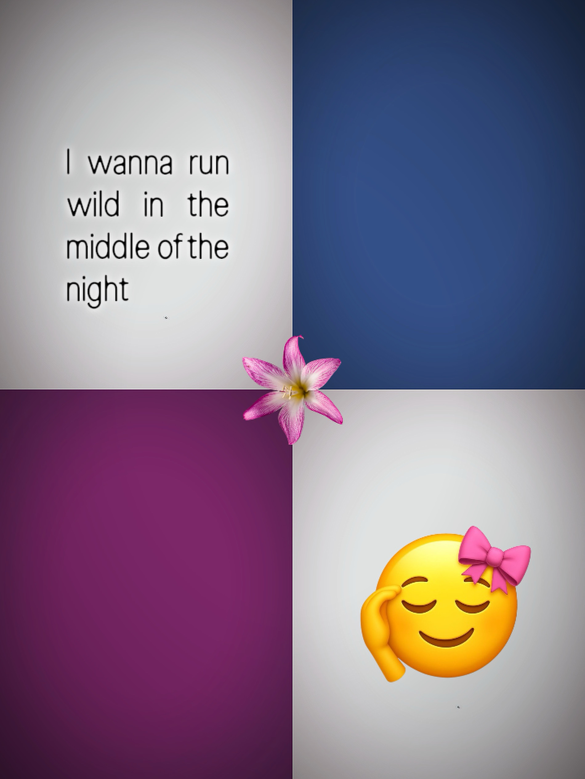 Lyrics collage