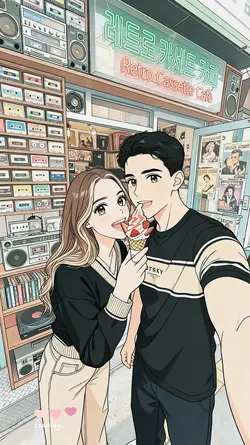 AI Cartoon Couple