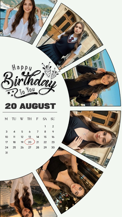 Birthday 20 August
