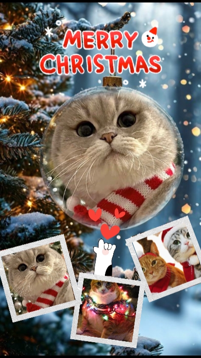 Natal e gato