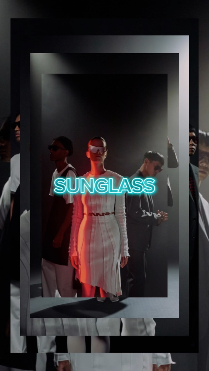 Sunglass Product Display In TikTok Style