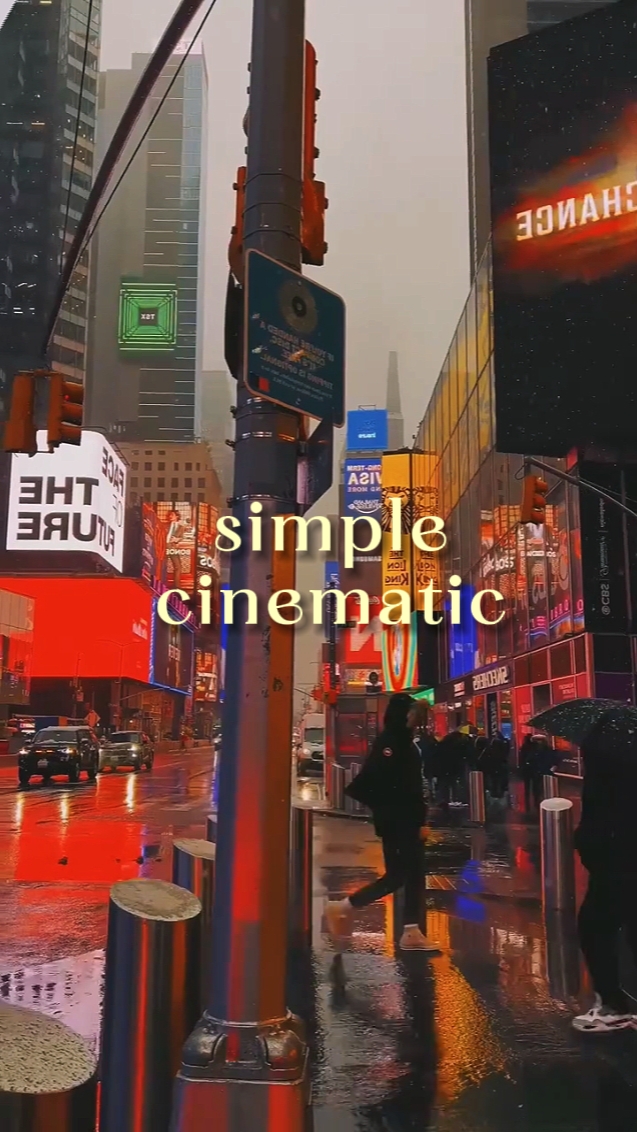 Simpleng cinematic 