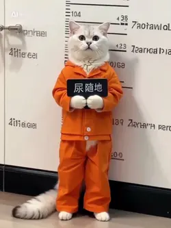 ペットが牢屋に入った!