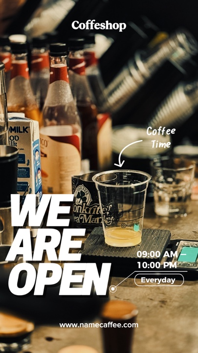We Are Open Now