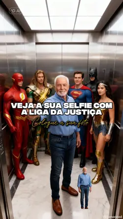 Selfie super heróis 