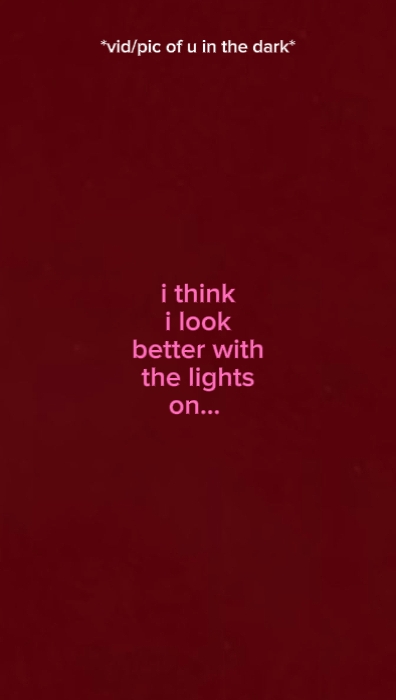 tell me baby this