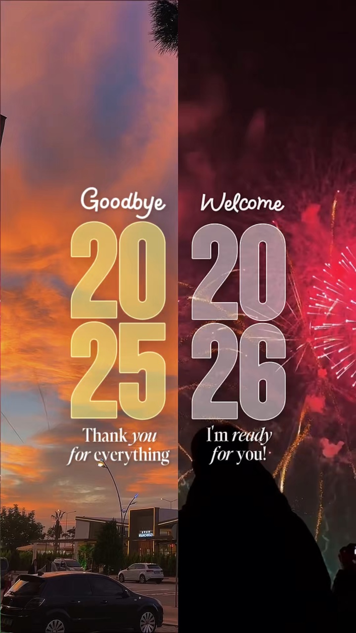 Welcome2026 Bye2025❄️