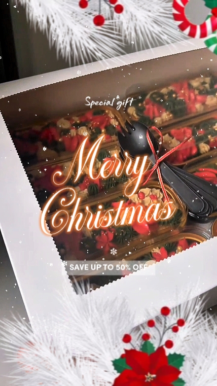 Presente de venda de natal