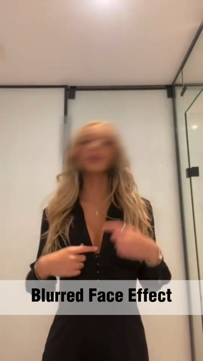 Blurry face