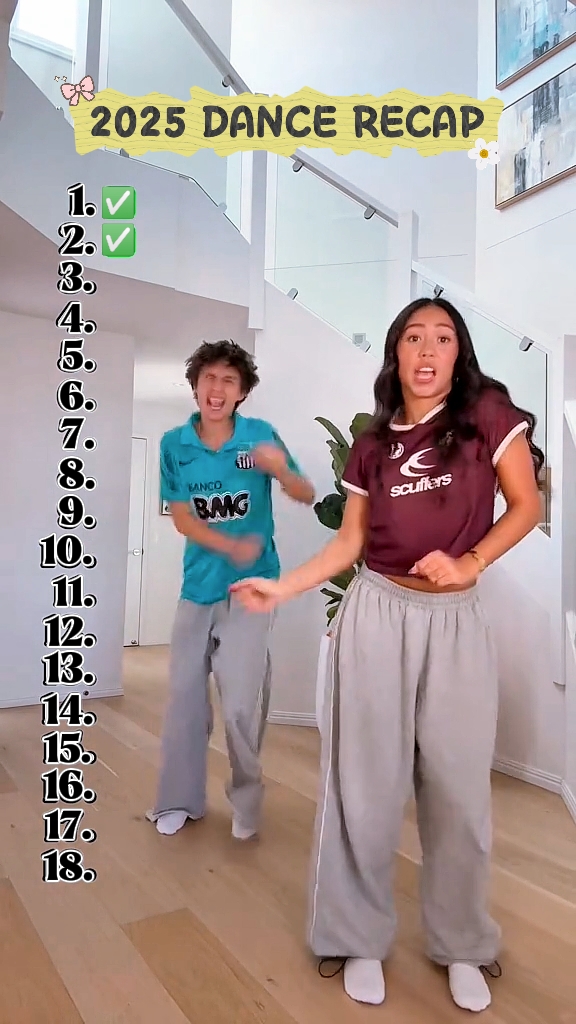 RÉCAPITULATIF DE DANSE 2025