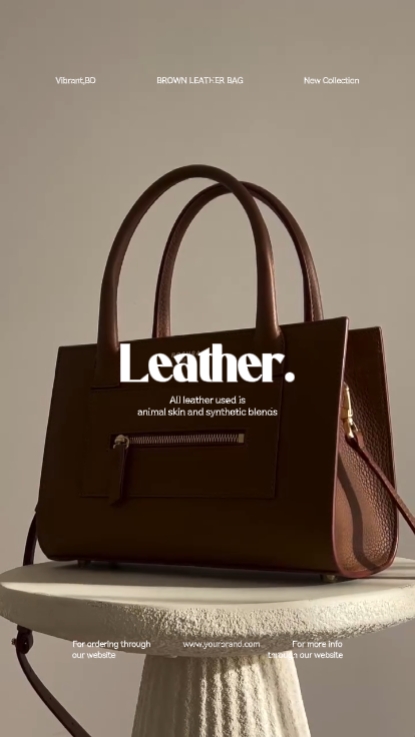 Bolso de cuero 
