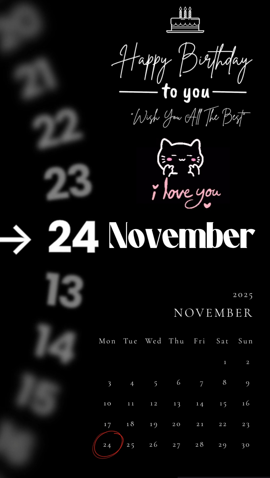 Happybirthday 24Nov