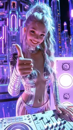 Cosmic Neon Pulse 5