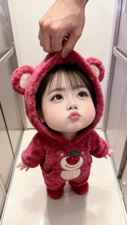 AI nắm đầu gấu dâu