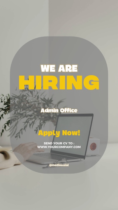 We Are HIRING 