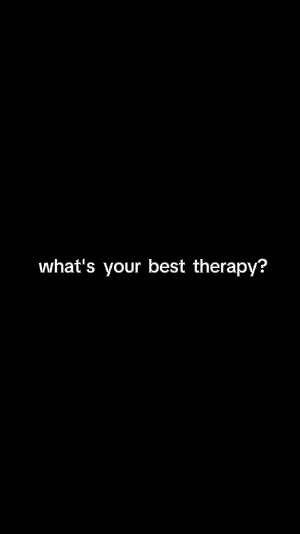 best therapy?