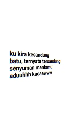 manis senyumnya