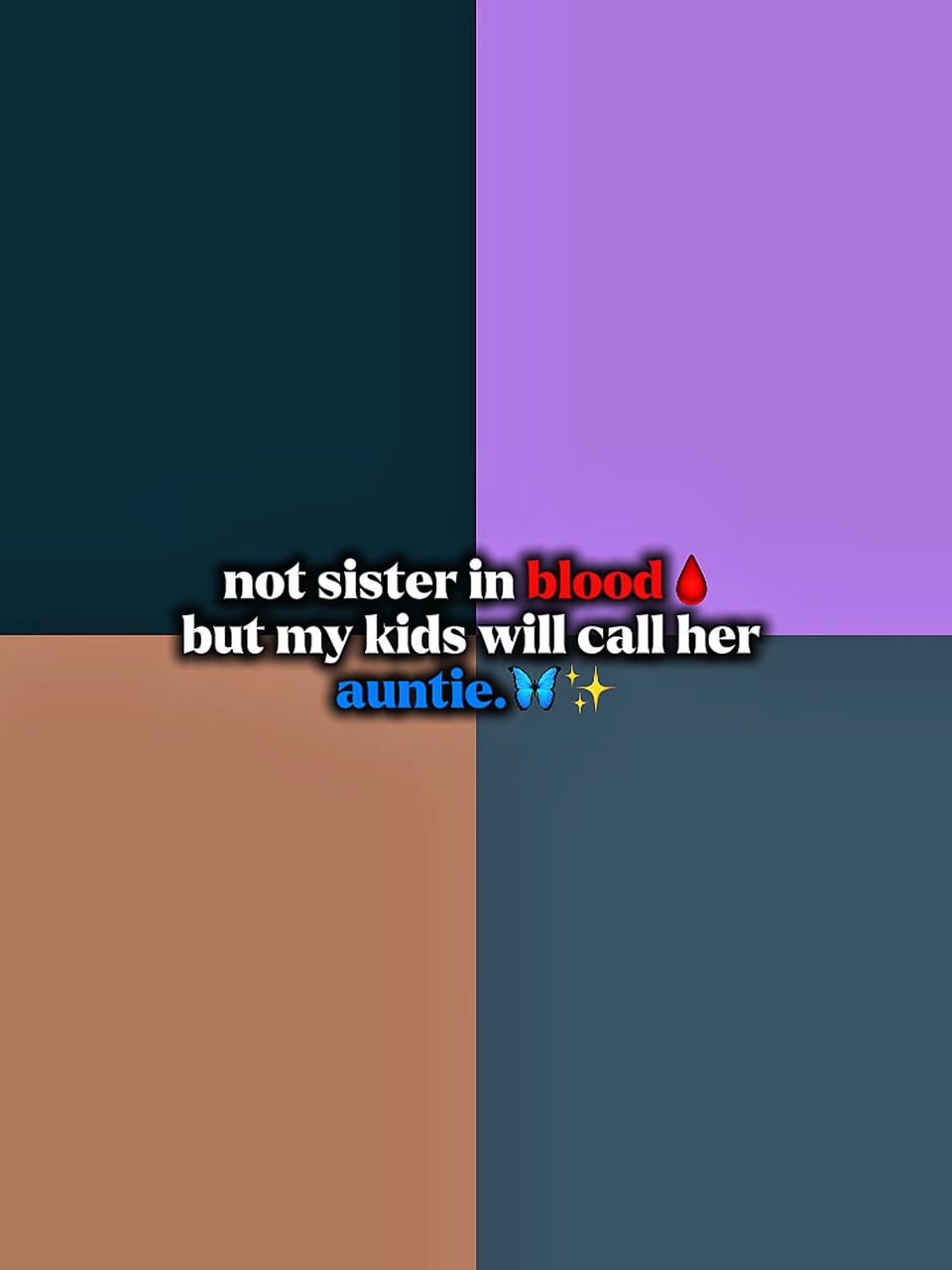 Keine Schwester im Blut