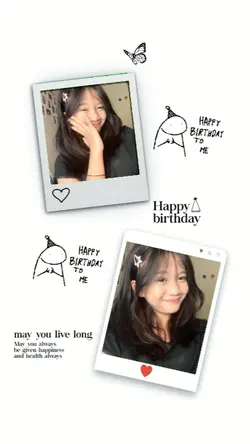 happy birthday to me