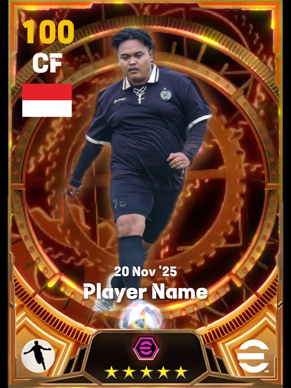 E-football card