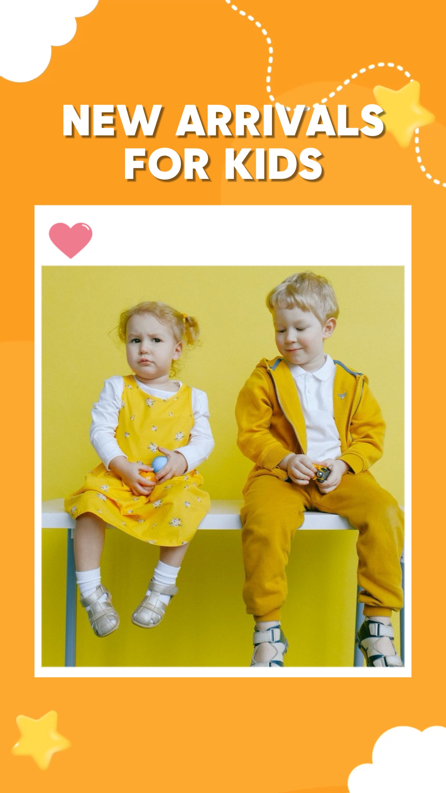Open Deman Requitrement, vêtements pour enfants.