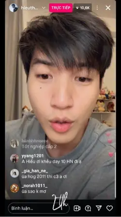 Hiếu chúc ngủ ngon