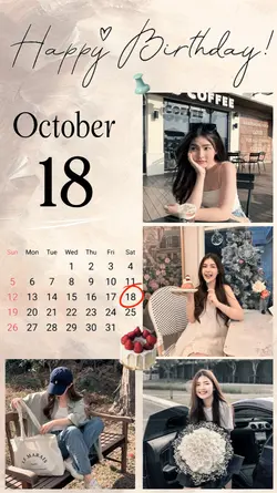 BIRTHDAY 18 OCTOBER