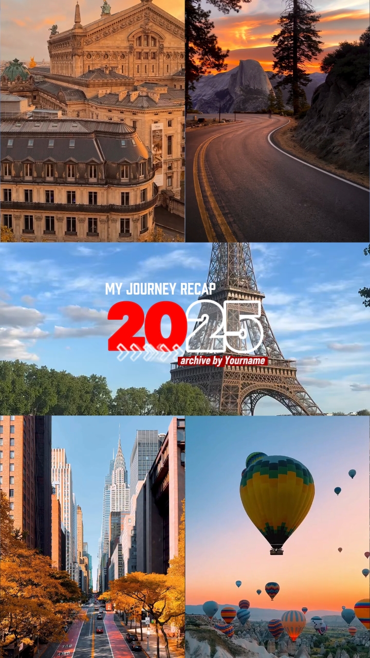 Récapitulatif du voyage 2025