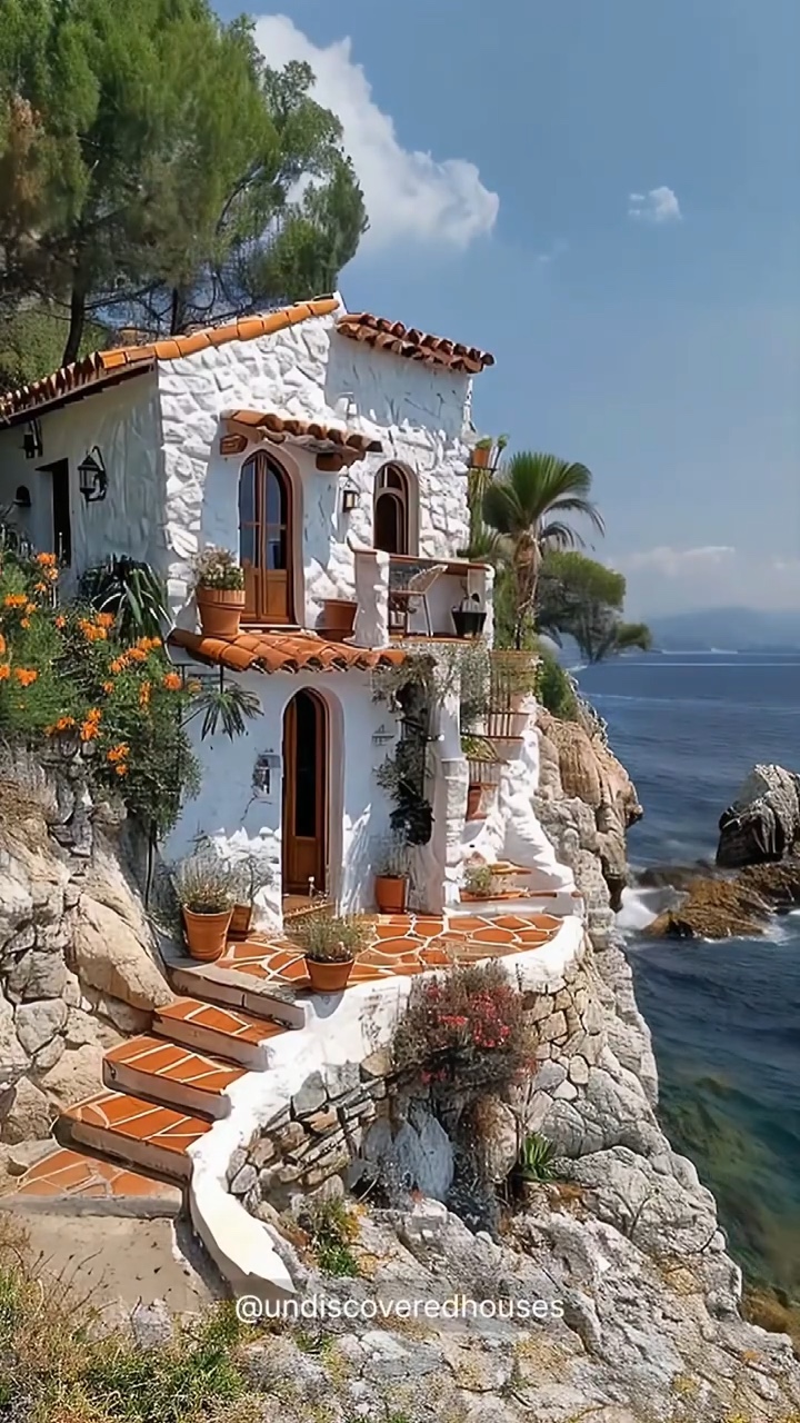 Simple house, beach