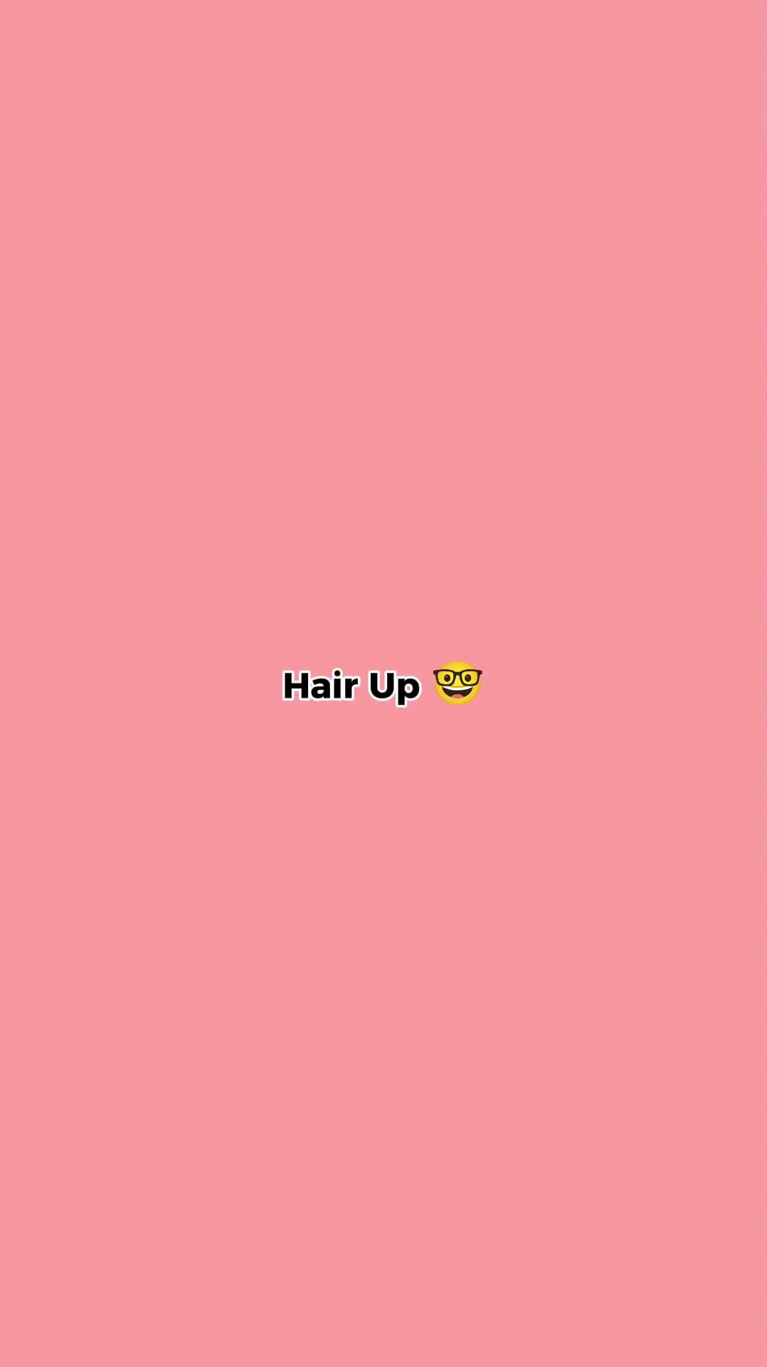 cheveux relevés ou cheveux baissés