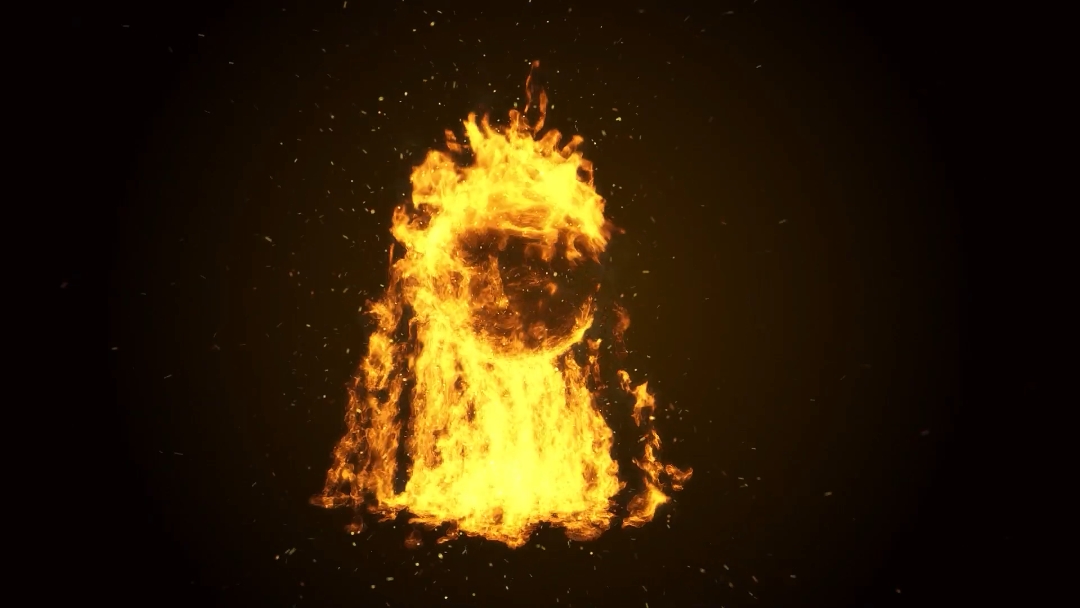 burning intro