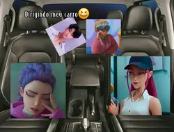 Os 4 indo pó parque