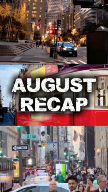 AUGUST RECAP 