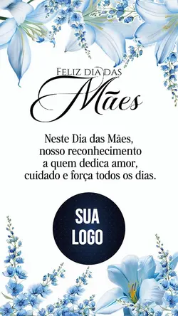 Cartão dia das Mães 