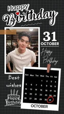 31 OCTOBER HBD 2025