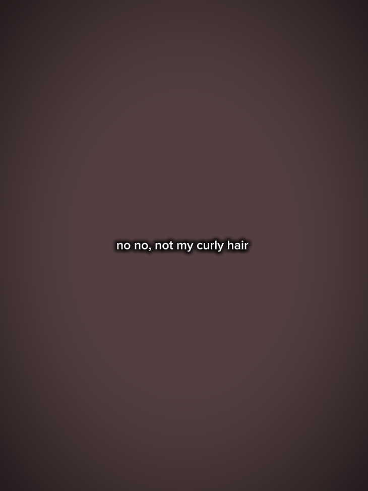 cheveux bouclés 