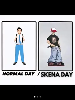 Normal vs Skena