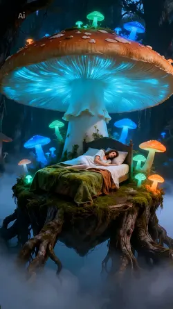 WHIMSICAL MUSHROOM 