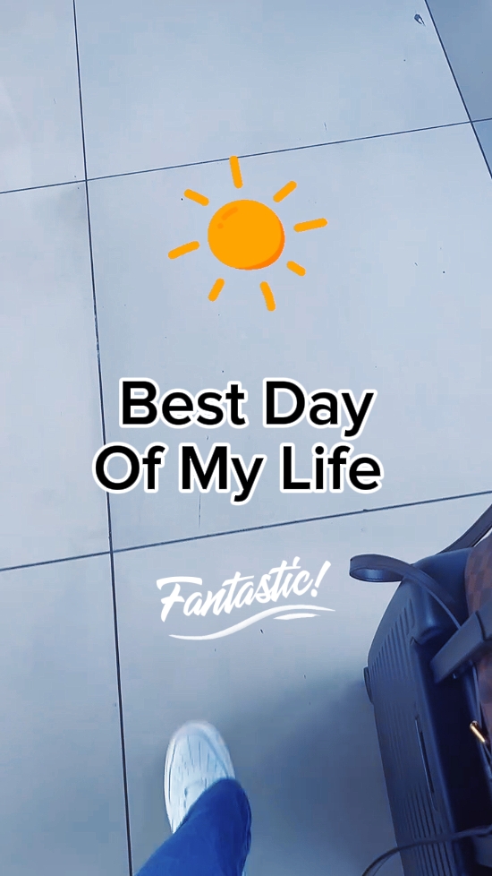 El mejor día de mi vida
