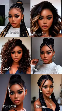 DIFFERENT HAIRSTYLE 