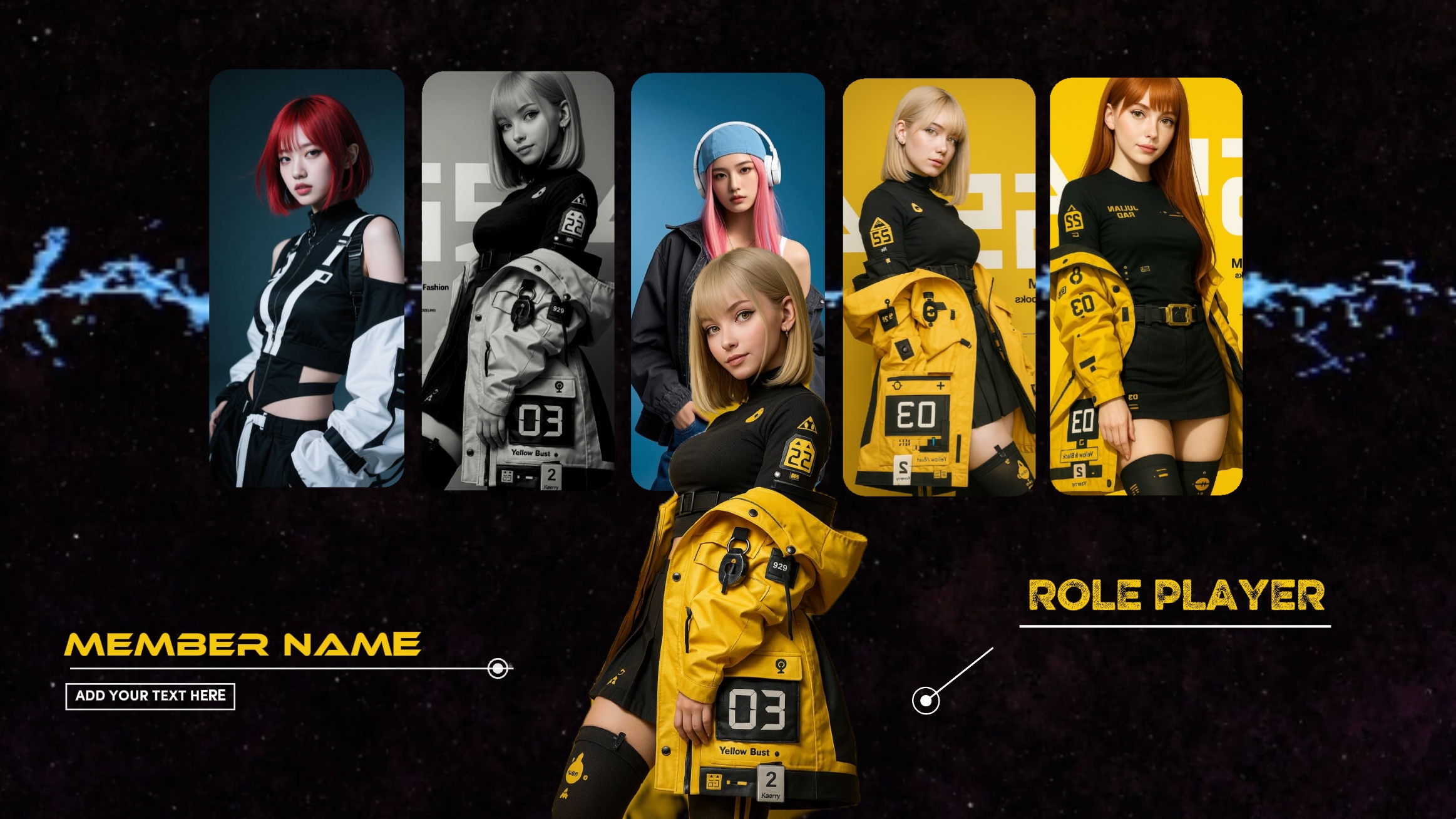 team squad member