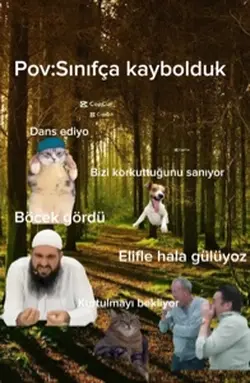 Sınıfça kaybolduk