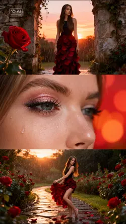 AI RAIN FANTASY ROSE