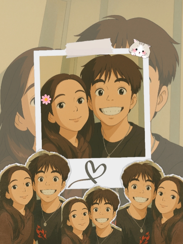 Tendencia de pareja ghibli