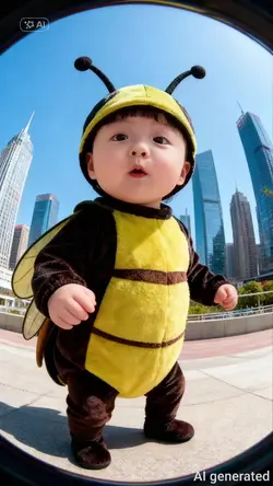 AI GHÉP ẢNH EM BÉ