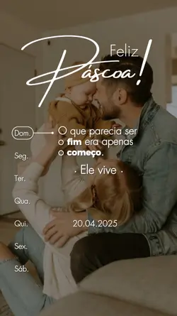Feliz Páscoa 