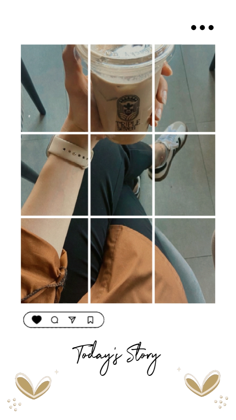 foto grid story
