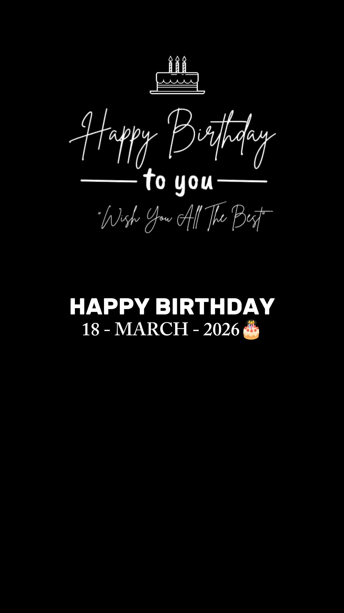 CUMPLEAÑOS 18 DE MARZO