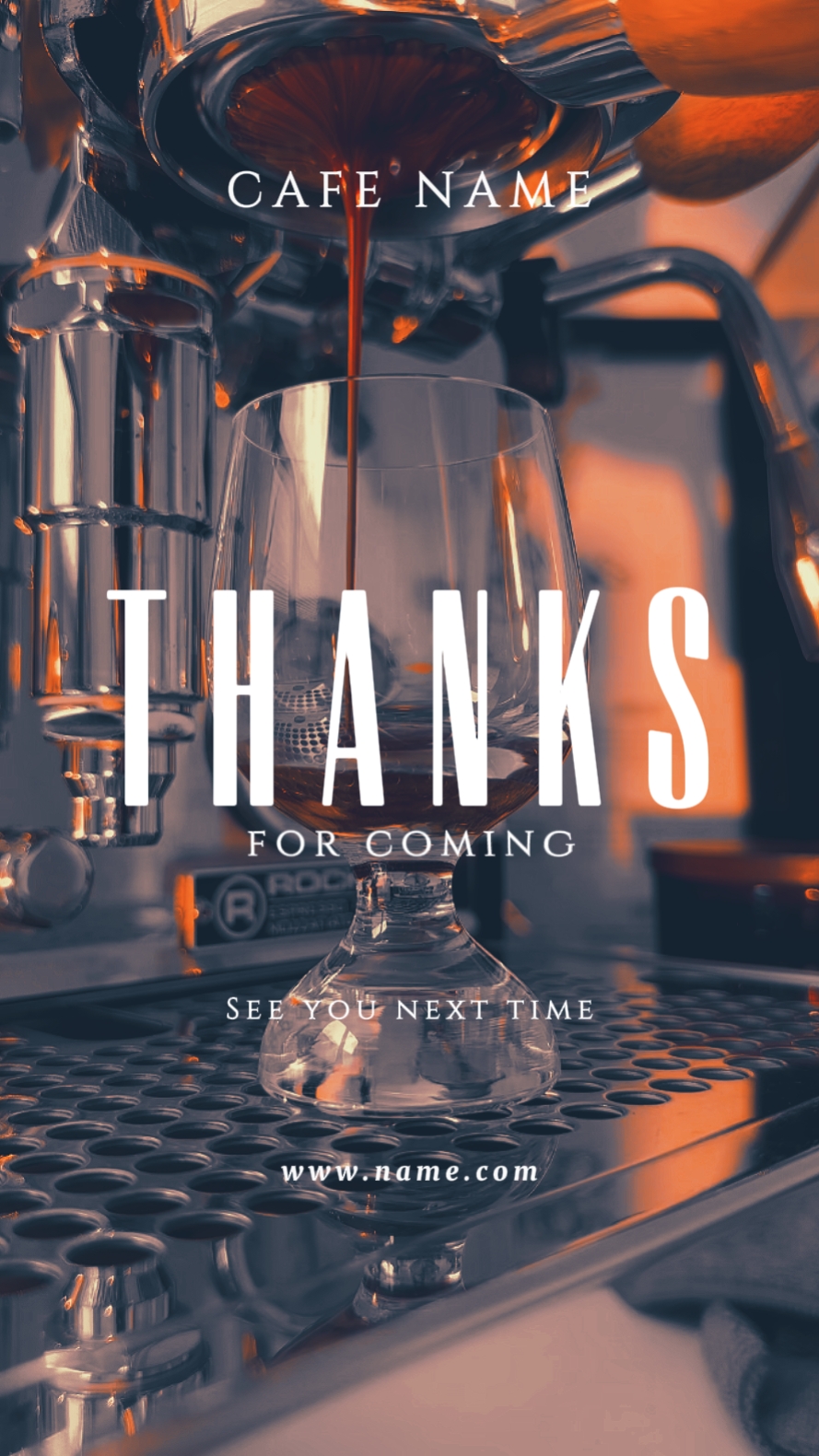 THANKS FOR COMING